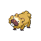 #399 Bidoof sprite Platino Shiny