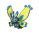 #414 Mothim sprite Platino Shiny