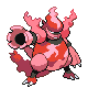#467 Magmortar sprite Platino Shiny