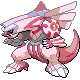 #484 Palkia sprite Platino Shiny