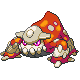 #485 Heatran sprite Platino Shiny