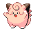 #035 Clefairy sprite Frontal