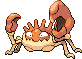 #099 Kingler sprite Frontal