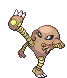 #106 Hitmonlee sprite Frontal