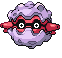 #205 Forretress sprite Frontal
