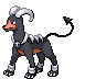#229 Houndoom sprite Frontal