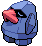 #299 Nosepass sprite Frontal