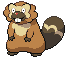 #400 Bibarel sprite Frontal