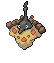 #413 Wormadam Arena sprite Frontal