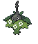 #413 Wormadam sprite Frontal