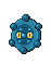 #436 Bronzor sprite Frontal