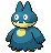 #446 Munchlax sprite Frontal