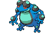 #537 Seismitoad sprite Frontal