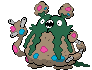 #569 Garbodor sprite Frontal