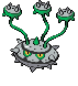#598 Ferrothorn sprite Frontal