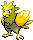 #021 Spearow sprite Frontal Shiny