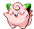 #035 Clefairy sprite Frontal Shiny