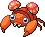 #046 Paras sprite Frontal Shiny