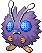 #048 Venonat sprite Frontal Shiny