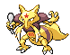 #064 Kadabra sprite Frontal Shiny