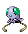 #072 Tentacool sprite Frontal Shiny
