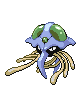 #073 Tentacruel sprite Frontal Shiny