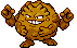 #075 Graveler sprite Frontal Shiny