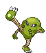 #106 Hitmonlee sprite Frontal Shiny