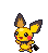 #172 Pichu sprite Frontal Shiny