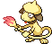 #235 Smeargle sprite Frontal Shiny