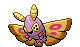 #269 Dustox sprite Frontal Shiny