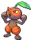 #274 Nuzleaf sprite Frontal Shiny