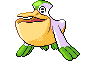 #279 Pelipper sprite Frontal Shiny