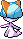 #280 Ralts sprite Frontal Shiny