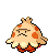 #285 Shroomish sprite Frontal Shiny