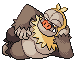 #289 Slaking sprite Frontal Shiny