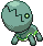 #328 Trapinch sprite Frontal Shiny