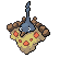 #413 Wormadam Arena sprite Frontal Shiny