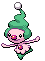 #439 Mime Jr. sprite Frontal Shiny