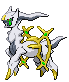 #493 Arceus sprite Frontal Shiny