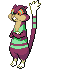 #505 Watchog sprite Frontal Shiny