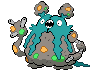 #569 Garbodor sprite Frontal Shiny