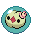 #577 Solosis sprite Frontal Shiny