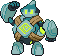 #622 Golett sprite Frontal Shiny