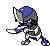 #624 Pawniard sprite Frontal Shiny