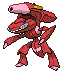 #649 Genesect sprite Frontal Shiny