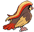 #018 Pidgeot sprite Posterior