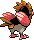 #021 Spearow sprite Posterior