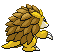 #028 Sandslash sprite Posterior