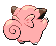 #035 Clefairy sprite Posterior
